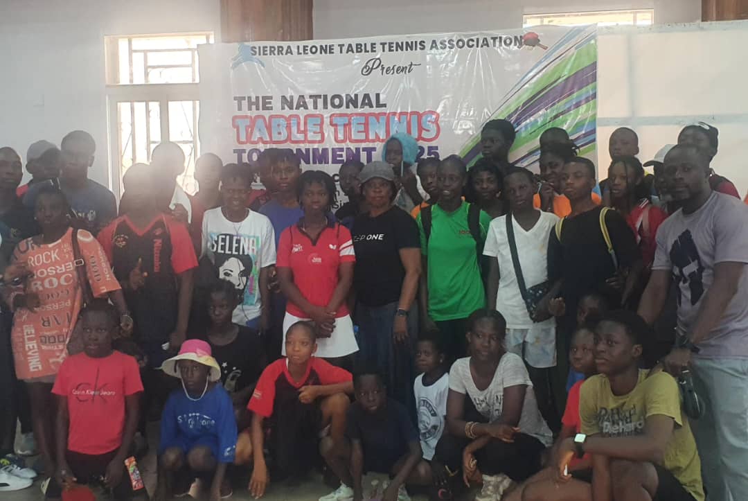 Sierra Leone Table Tennis Association National Tournament participants